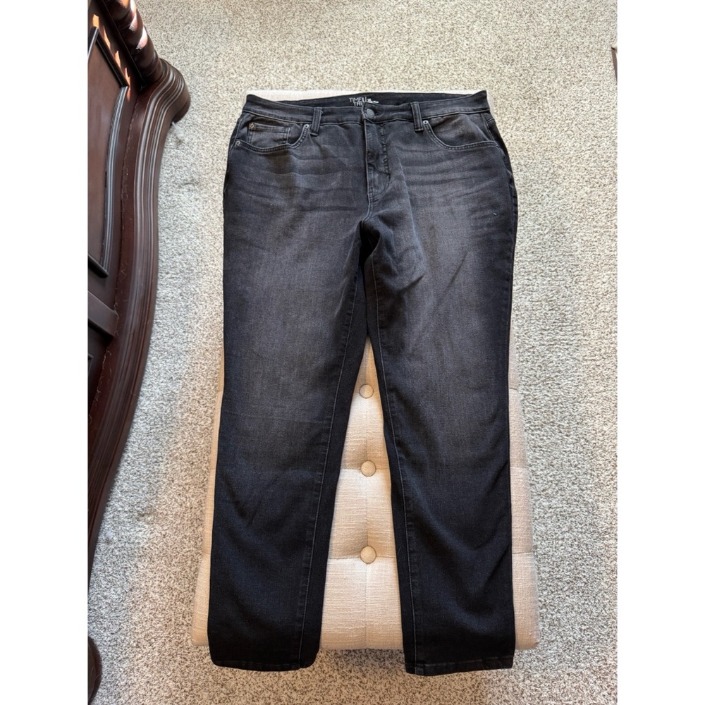 Time and Tru Women's High Rise Curvy Jeans